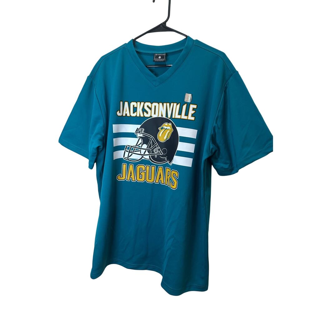 Jacksonville Jaguars Rolling Stones '19 NWOT Jersey T-Shirt Sz XXL NFL